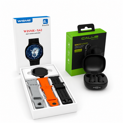 🔥 عرض WISME X62 + CALLUS ⌚ 🎧
